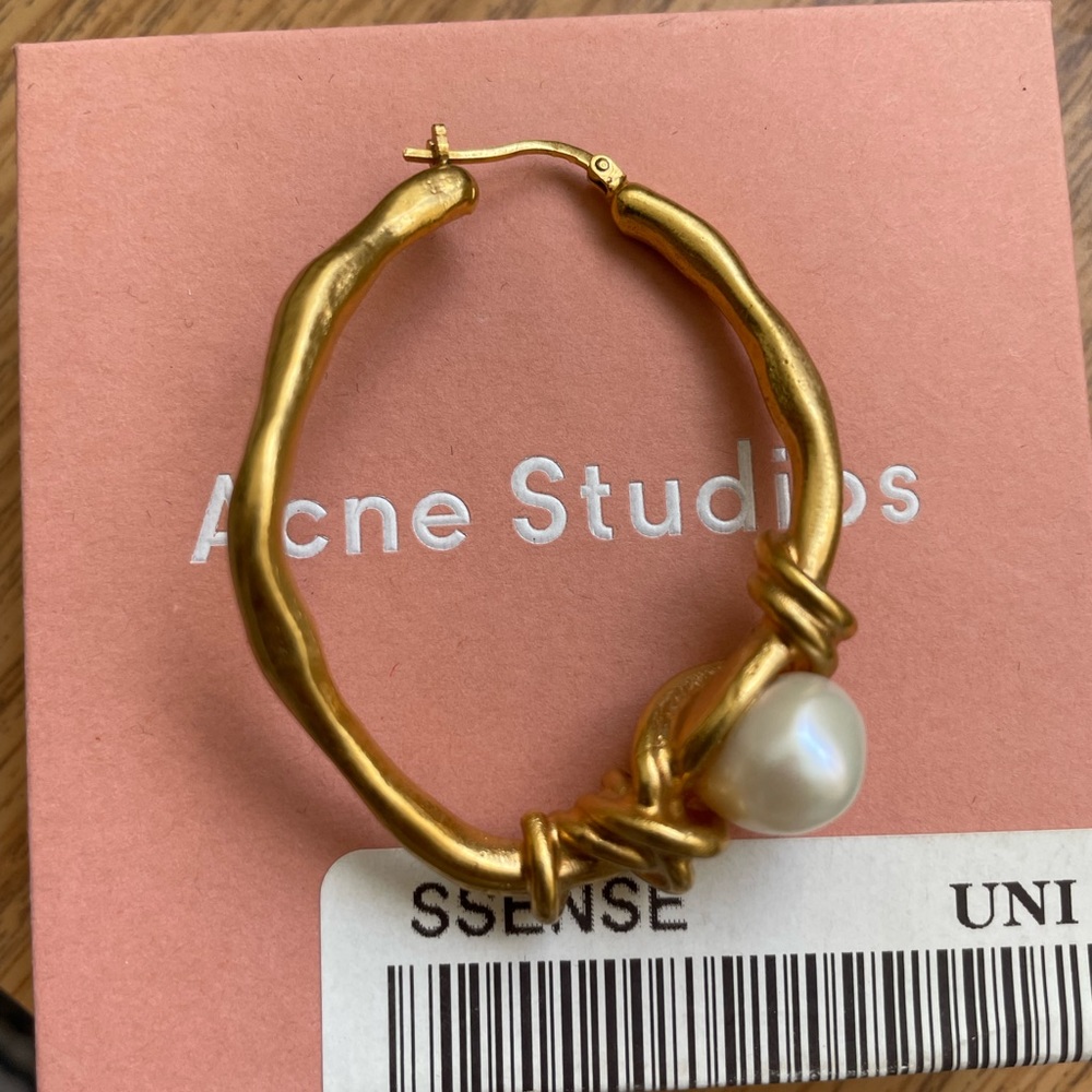 acne studios Allison single earring